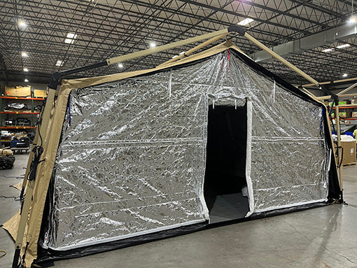 RadiantGUARD Xtreme®: Enhancing Military Shelter Efficiency