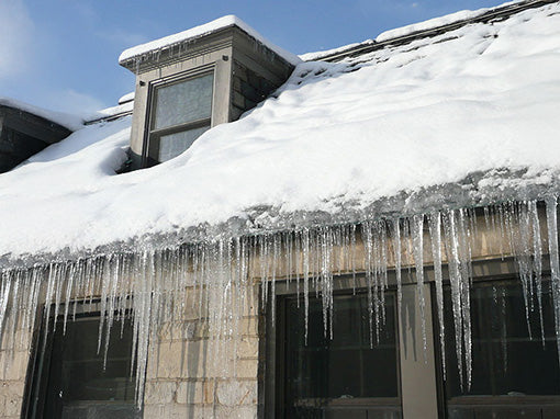 Radiant Barrier Reduces Ice Damming