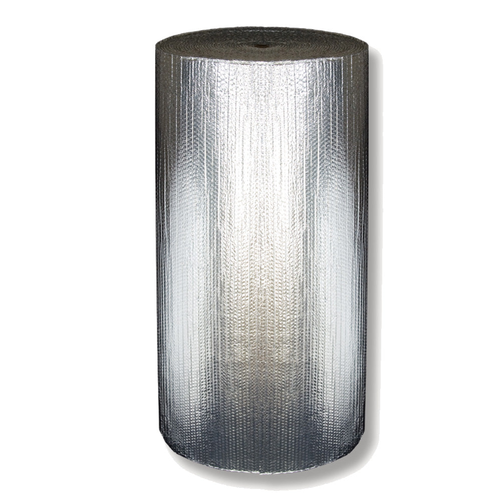 Reflective bubble insulation roll