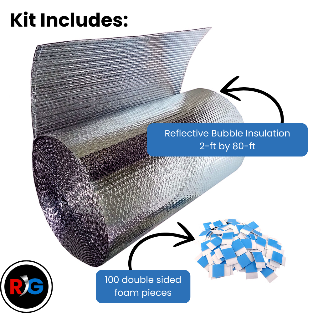 Garage Door Insulation Kit 2-Car Garage
