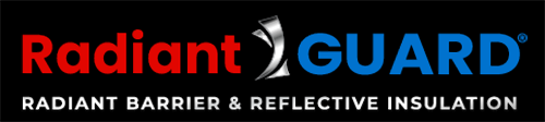 RadiantGUARD logo on black background