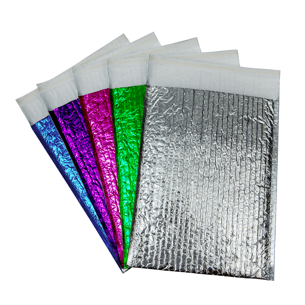 reflective thermal bubble mailers